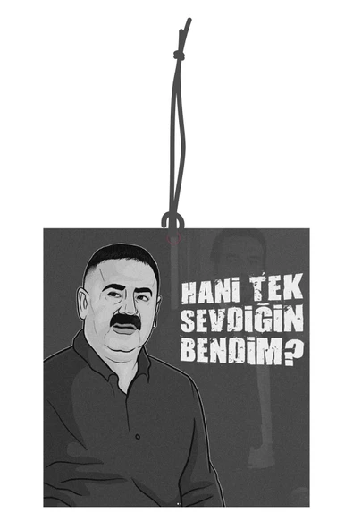 ByMeyla Hani Tek Sevdiğin Bendim Şafak Sezer Dekoratif Oto Kokusu Ve Oto Aksesuarı