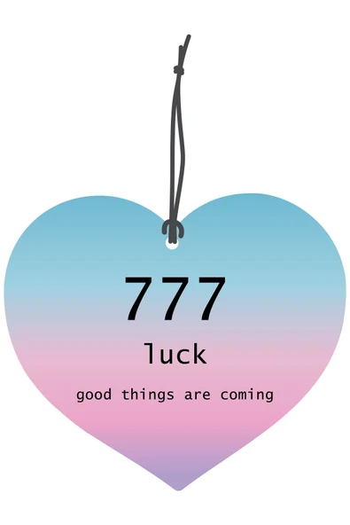 ByMeyla 777 luck Kalp Tasarımlı Dekoratif Oto Kokusu ve Oto Aksesuarı ürün görseli