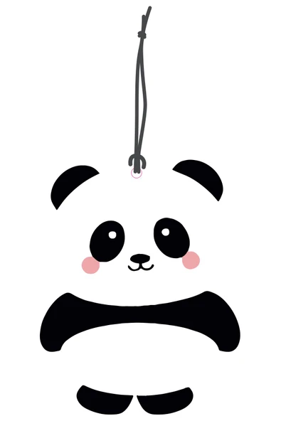 ByMeyla Sevimli Panda Tasarımlı Dekoratif Oto Kokusu ve Oto Aksesuarı ürün görseli