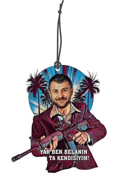 ByMeyla Azer Bülbül Tasarımlı Dekoratif Oto Kokusu ve Oto Aksesuarı ürün görseli