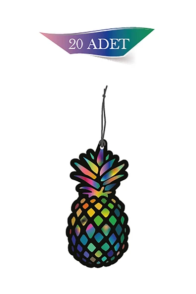 ByMeyla Ananas Meyvesi Tasarımlı 20'li Oto Kokusu Ve Oto Aksesuarı