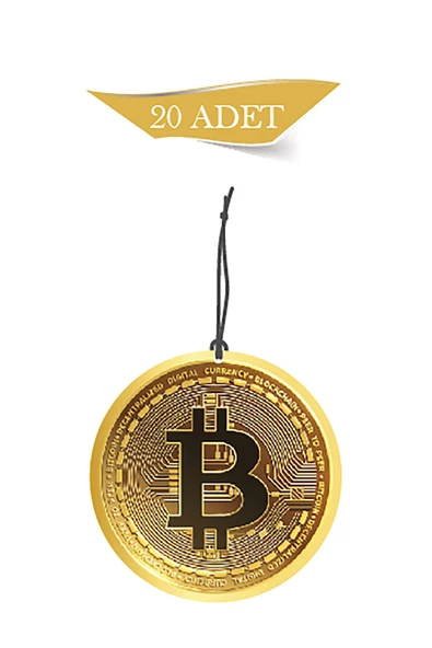 ByMeyla Bitcoin Tasarımlı 20'li Oto Kokusu ve Oto Aksesuarı ürün görseli