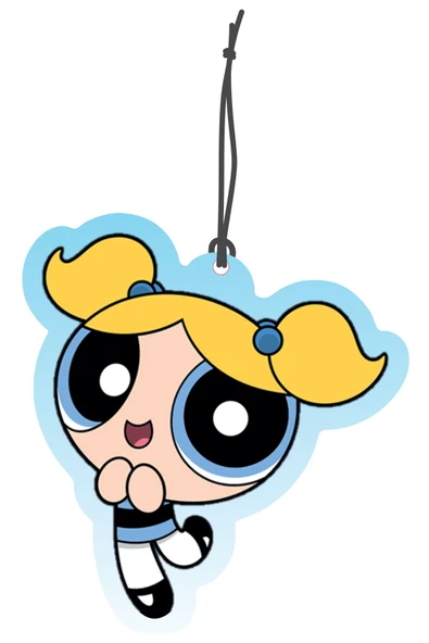 ByMeyla Powerpuff Girls Bubbles Tasarımlı Dekoratif Oto Kokusu ve Oto Aksesuarı