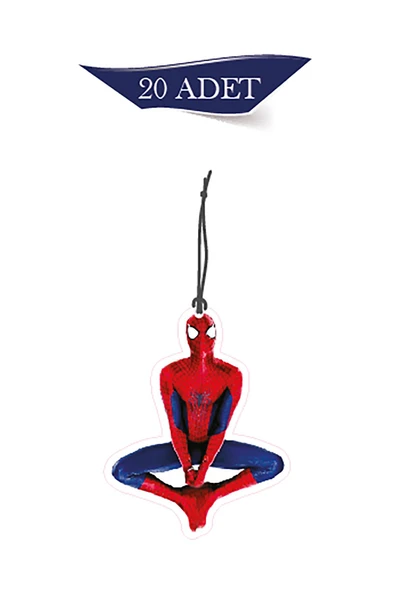 ByMeyla Avengers Spiderman Tasarımlı 20'li Oto Kokusu ve Oto Aksesuarı ürün görseli