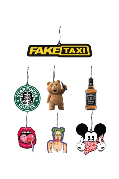 ByMeyla En Çok Sevilen 7'li Serseri Seri Oto Kokusu ve Oto Aksesuarı