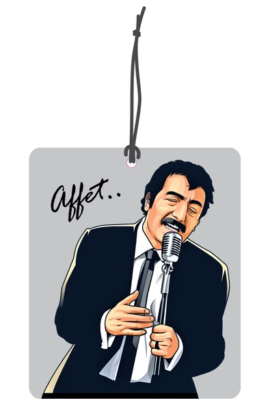 ByMeyla Müslüm Gürses Affet Tasarımlı Dekoratif Oto Kokusu ve Oto Aksesuarı