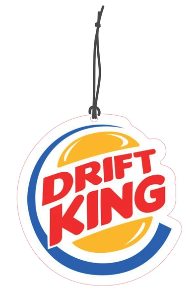 ByMeyla Drift King Tasarımlı Dekoratif Oto Kokusu ve Oto Aksesuarı