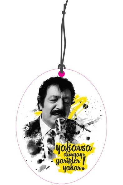 ByMeyla Müslüm Gürses Tasarımlı Dekoratif Oto Kokusu ve Oto Aksesuarı ürün görseli