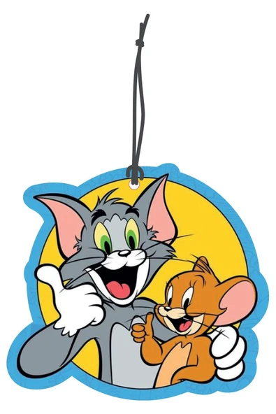 ByMeyla Tom ve Jerry Tasarımlı Dekoratif Oto Kokusu ve Oto Aksesuarı