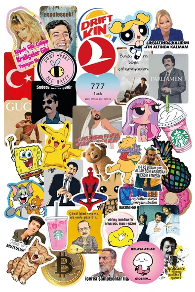 ByMeyla 1001MODEL Karışık 50 Adet Dekoratif Oto Kokusu Ve Oto Aksesuarı ürün görseli