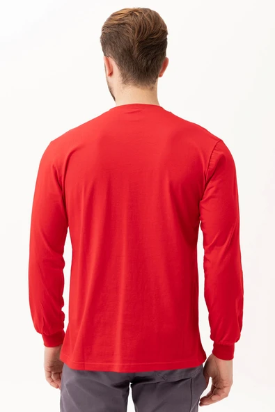 Padus V Yaka Uzun Kollu T-Shirt - Rahat Kesim, Günlük ve İş Kullanımı İçin - 4