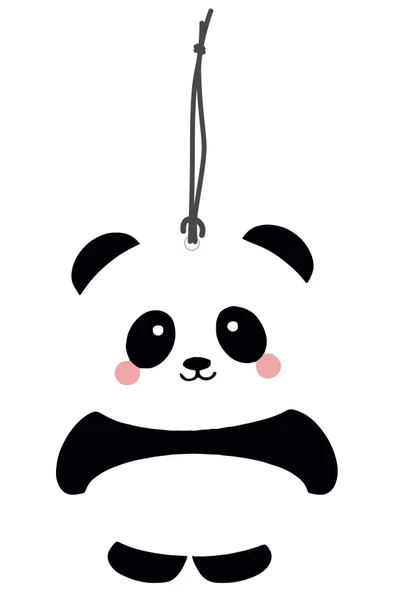 ByMeyla Sevimli Panda Tasarımlı Dekoratif Oto Kokusu ve Oto Aksesuarı