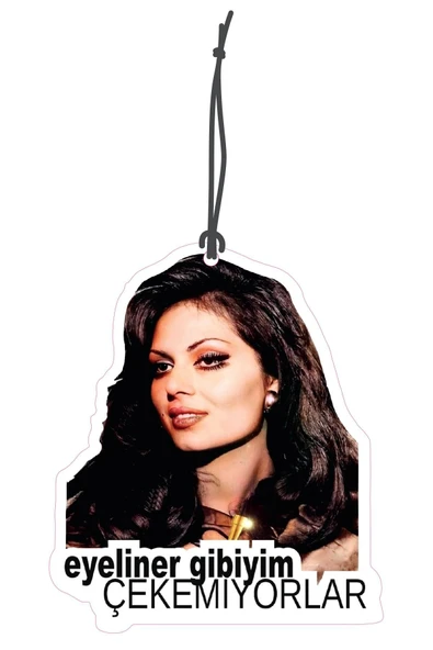 ByMeyla Türkan Sultan Çekemiyorlar Tasarımlı Dekoratif Oto Kokusu ve Oto Aksesuarı ürün görseli