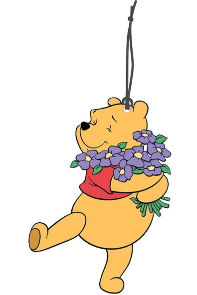 ByMeyla Ponçik Sevimli Ayıcık Tasarımlı Dekoratif Oto Kokusu ve Oto Aksesuarı