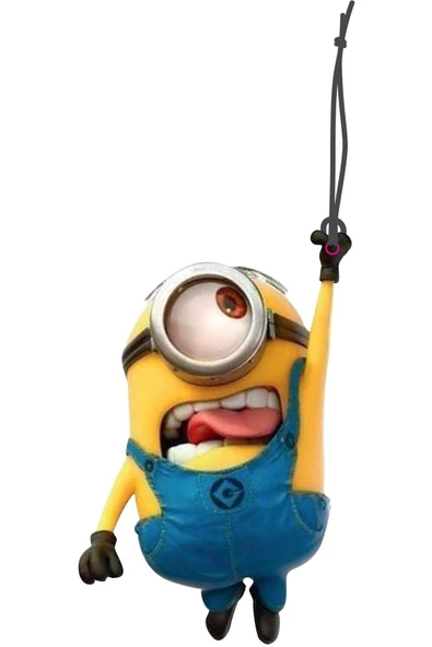 ByMeyla Minion Stuart Tasarımlı Hediye Konseptli Oto Kokusu ve Oto Aksesuarı