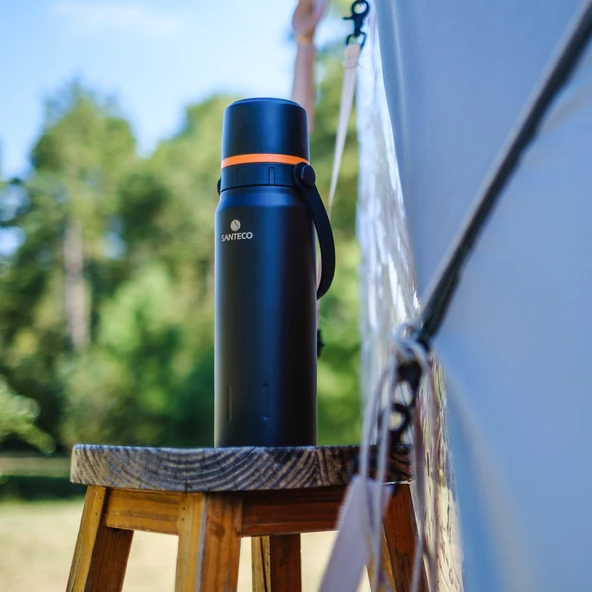 Santeco Geilo Çok Amaçlı Termos 1.2 L- Siyah - 4