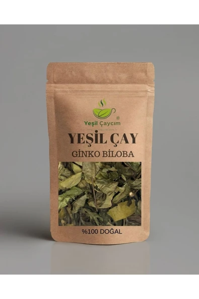 Ginko Biloba Rize Yaprak Yeşil Çay Harmanı Zengin Antioksidan Kaynağı %100 Doğal El Yapımı, 25 Gr