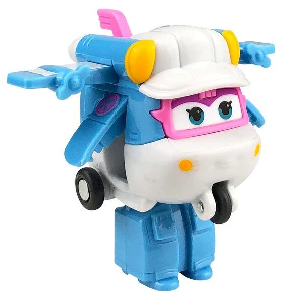 Süper Kanatlar Mini Dönüşüm Robot Oyuncak - Süper Flash Ekipman Aşk 740044 - 5