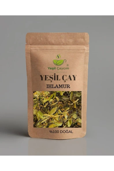 Ihlamur Yaprak Rize Yeşil Çay Harmanı  El yapımı25 Gr
