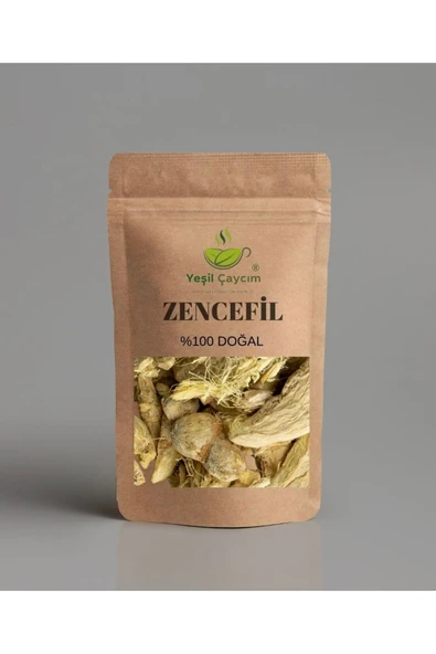 Birinci Sınıf Zencefil Kökü (İRİ KIYIM), Zengin Vitamin Ve Mineraller, %100 Doğal, El Yapımı200 gr