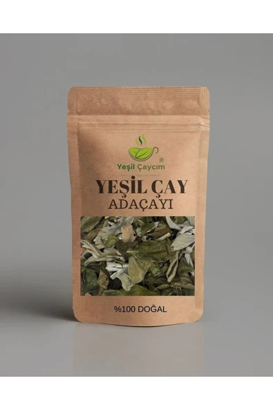 Birinci Sınıf Adaçayı Yaprak Yeşil Çay, Harmanı %100 Doğal, El Yapımı 50 gr