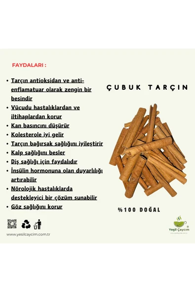 Birinci Sınıf Çubuk Tarçın %100 Doğal El Yapımı, 200 Gr. - 5