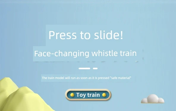 Müzikli Oyuncak Tren - Cyan Köpek - 8