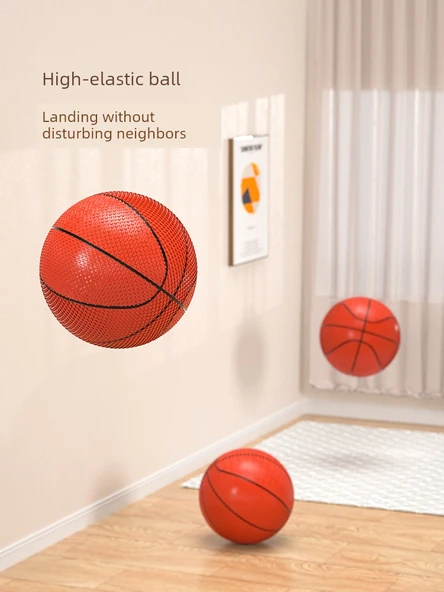 Çocuklar için Basketbol Potası Seti - Artı Aslan - 2 Basketbol ile - 4