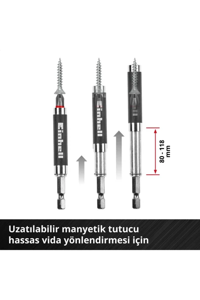 Einhell vidalama uç seti 42 parça M-CASE kutu - 49118953 - 5