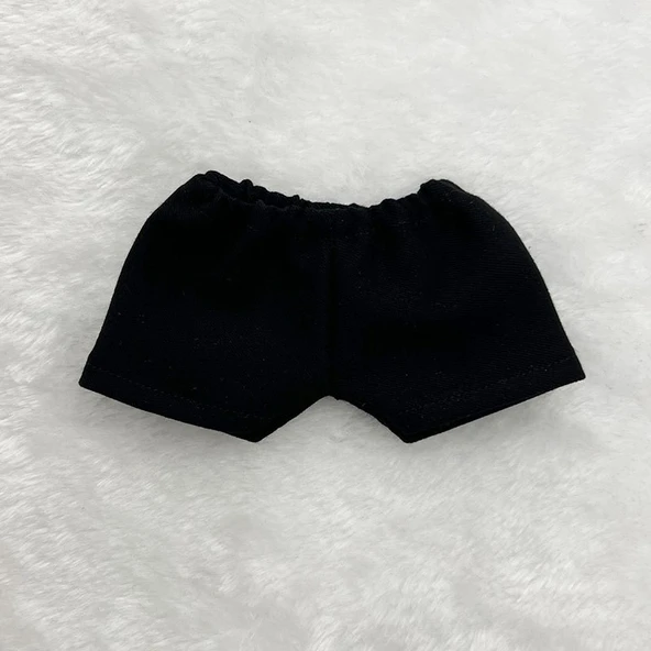 Bebek Kıyafetleri - Siyah Şort - 15cm Bebek