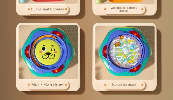 Sekiz Kenarli Davul Bebek Oyuncağı - Artırma No. Şarj Takımı [Bağlantı Dişlisi] Hediye Kutusu - Resim 12