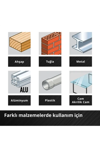 Einhell vidalama uç seti 42 parça M-CASE kutu - 49118953 - 10