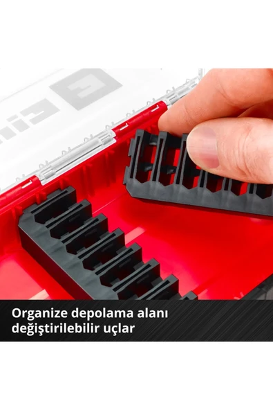 Einhell vidalama uç seti 42 parça M-CASE kutu - 49118953 - 8