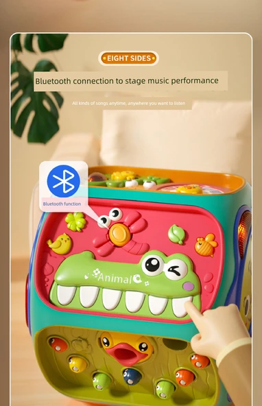 Sekiz Kenarli Davul Bebek Oyuncağı - Artırma No. Şarj Takımı [Bağlantı Dişlisi] Hediye Kutusu - Resim 9