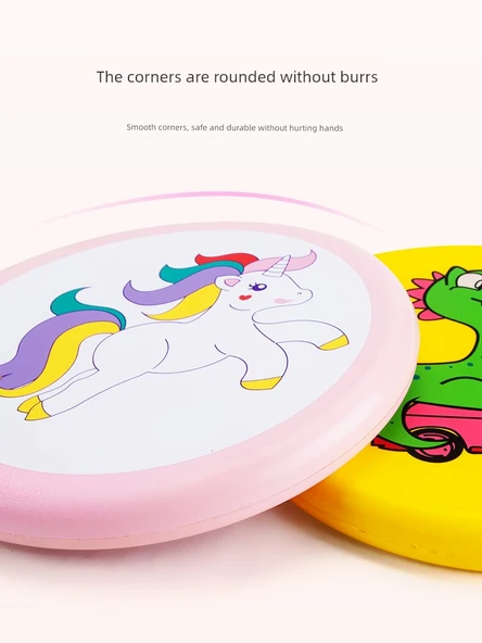 Yumuşak Uçan Disk - Pembe Elf - Kalınlaştırılmış - Yaklaşık 20CM - 4