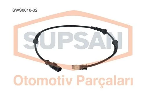 SUPSAN SWS0010-2 Sensör Abs Renault Clio III 1.5 Dci K9K764-770 1.6 16V K4M800 1.2 16V D4F740 - Modus 1.4 16V