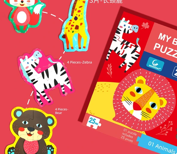 Eğitici Bulmaca Oyuncağı - Deniz, Kara ve Hava Trafiği 30 Parça Büyük Uzun (2.5-4 Yaş) - Resim 11