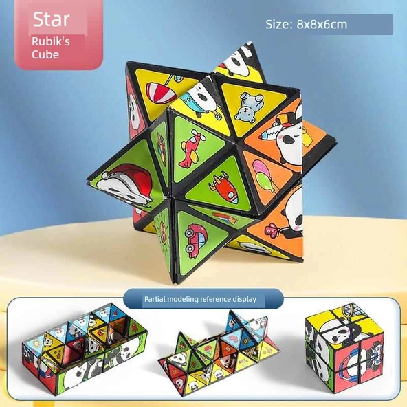 Panda Rubik Küpü - Yıldız