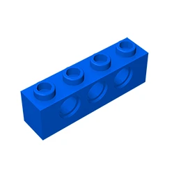 Lego Uyumlu 3701 1x4 Tuğla 3 Delikli - Mavi
