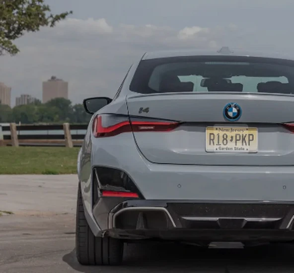 DK Tuning i4 Bagaj Siyah ABS 3M 3D Yazı Logo Bmw İle Uyumlu - Resim 3