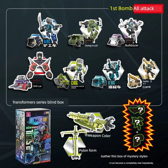Deformasyon Robotu - Kurtuluş Aracı - Cep Boy - 5