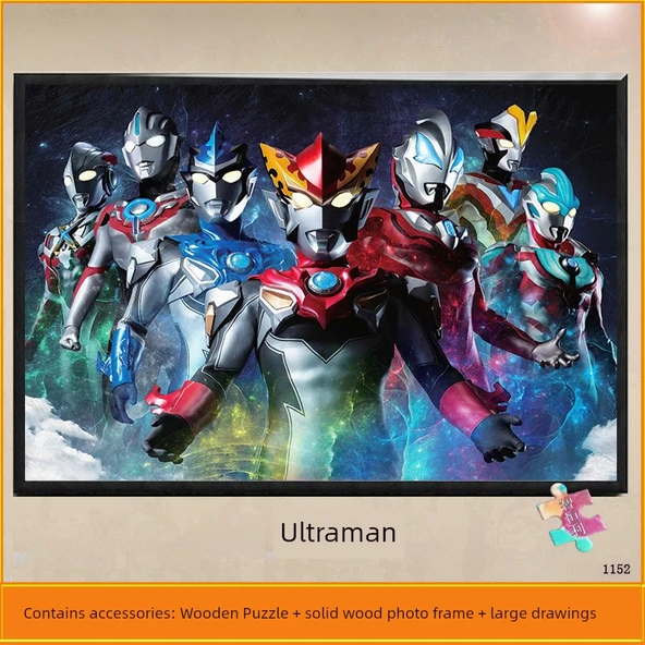 Ahşap Yapboz - Büyük Ahşap 1000 Parça [Fig. 3] - 75x50cm
