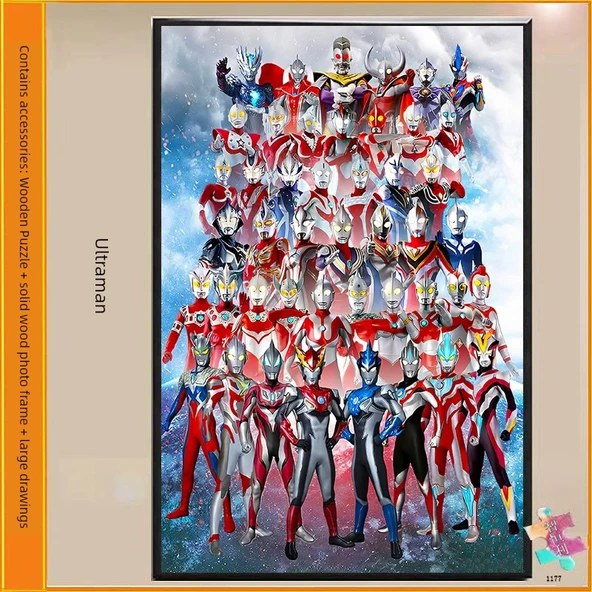 Ahşap Yapboz - Büyük Ahşap 1000 Parça [Fig. 28] - 75x50cm