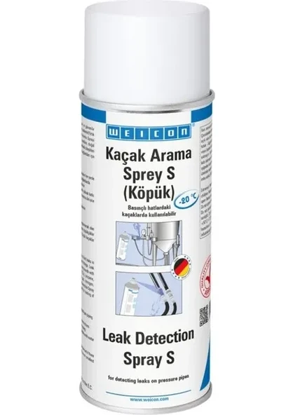 Weicon Kaçak Arama Spreyi S (Köpük) 400 ml