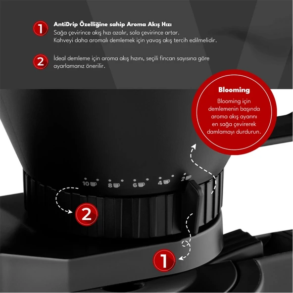 Vestel Brew 50 DX Filtre Kahve Makinesi - 3