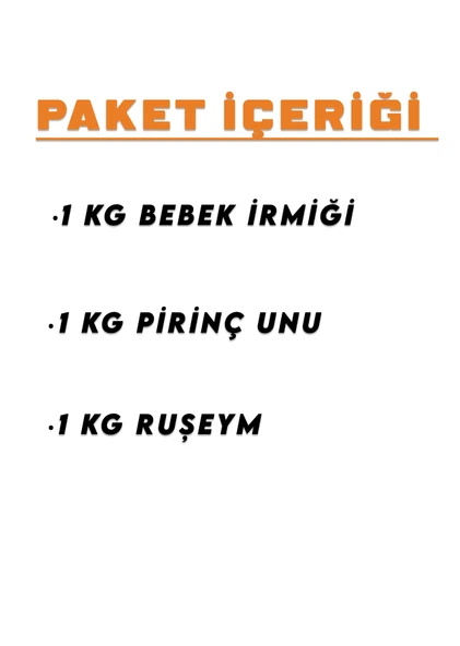 İpek Değirmen 3 KG Ekonomik Bebek İrmiği Ruşeymi Pirinç Unu - 2