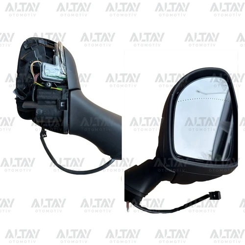 OEK 963028832R Dış Dikiz Aynası Elektrikli Sol CLIO IV 17Isıtmalı Asta Sinyalli Asferik Vm-6126Ebpal Kapaksız Ledli
