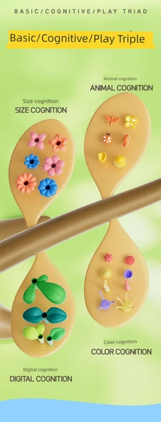 Dole Bear Çiçek Yapı Blokları Bahçe DIY Düzenleme Bulmaca Oyuncakları - Evcil Hayvan Kabini - 10
