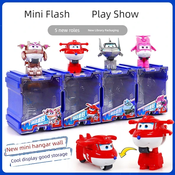 Mini 4 Paket Deformasyon Robot - Le Di Duoduo Kufei Xiao Ai - 5