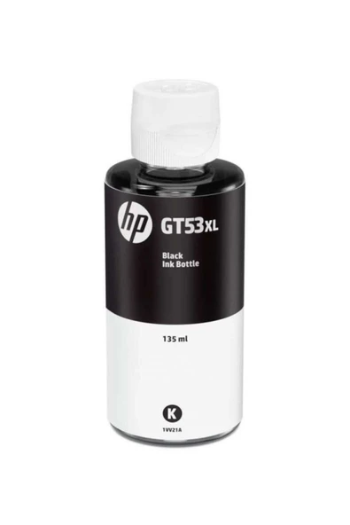 HP 1VV21AE Black Siyah Şişe Mürekkep GT53XL